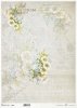 Seria Flower Post - White, Kwiatowa Poczta w bieli, białe kwiaty, rumianek, niezapominajki*Series Flower Post - White, Flower Post in white, white flowers, chamomile, forget-me-nots, notes, inscriptions, collage